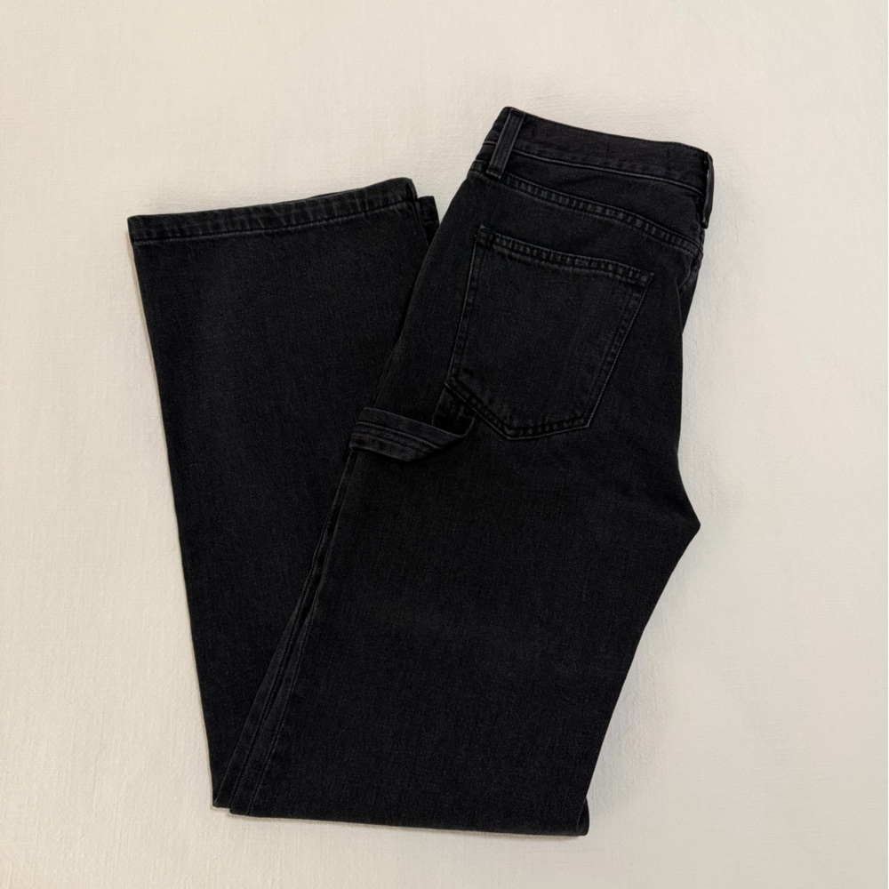 Aritzia Black Flare & Wide Leg Jeans - Picture 3 of 6